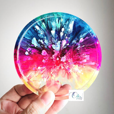 Alcohol Ink + Resin Workshop
