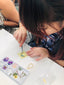Real Flower Jewellery in Bezel Workshop