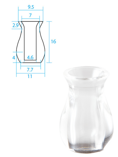 Miniature Acrylic Flower Vase- Padico Japan