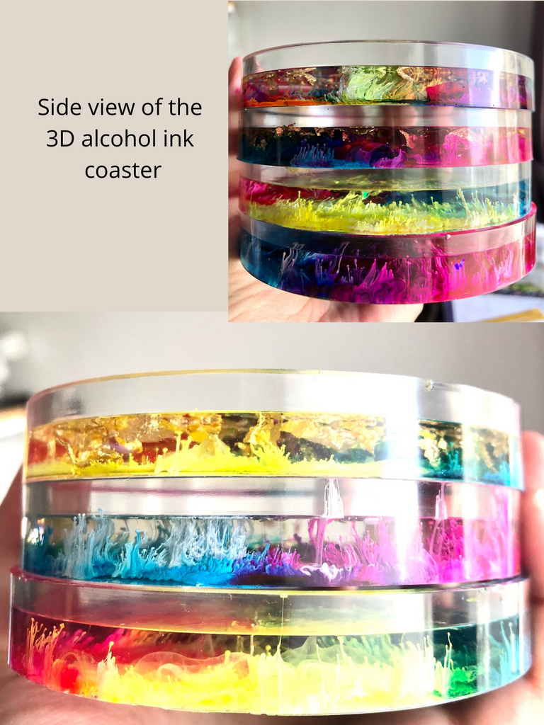 Alcohol Ink + Resin Workshop