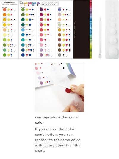 Colour Scale for clay - Padico Japan (Pre-order)