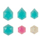 Jewel Mini Mould - Jewel Cut Hexagon