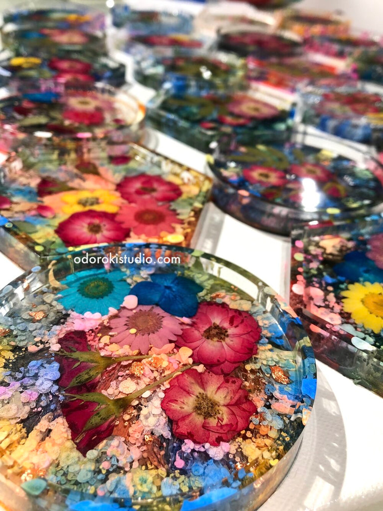 3D Floral with Alcohol Ink in Resin Workshop *Limited Edition*