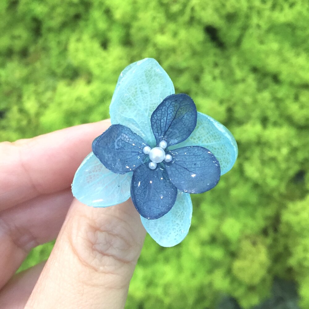 3D Real Flowers Jewellery with UV Resin Workshop
