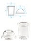 Miniature Acrylic Drinking Cup - Padico Japan