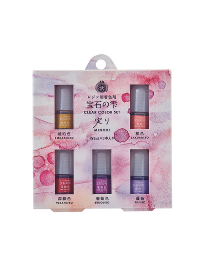 Jewel Clear Colour Set - Minori: Traditional Japan Red - Limited Edition!