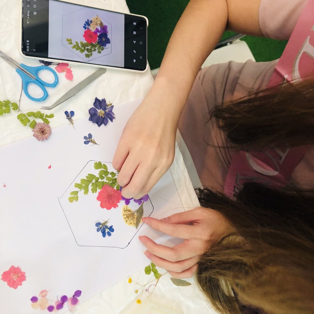 Flower Casting with Epoxy-Resin