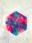 Alcohol Ink Coaster- Stranger Things