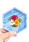 Floral Swirl Coasters/Trinket Tray