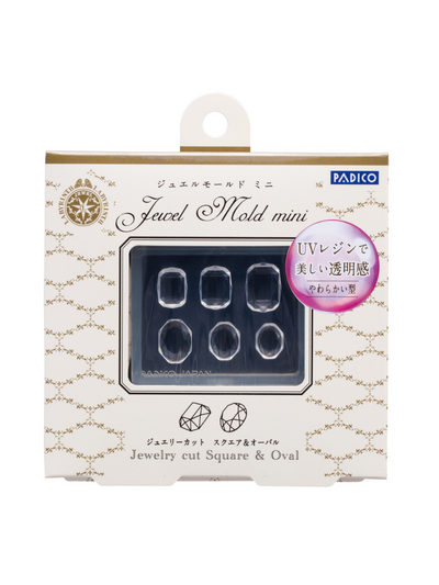 Jewel Mini Mould - Jewelry cut Square & Oval