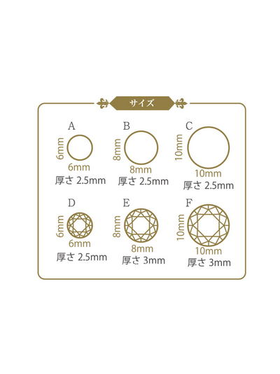 Jewel Mini Mould - Circle Cut