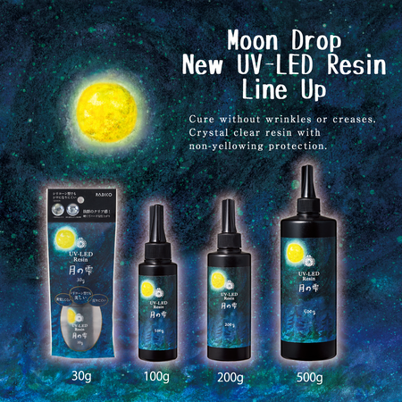 UV-LED Resin "Moon Drop" from PADICO Japan