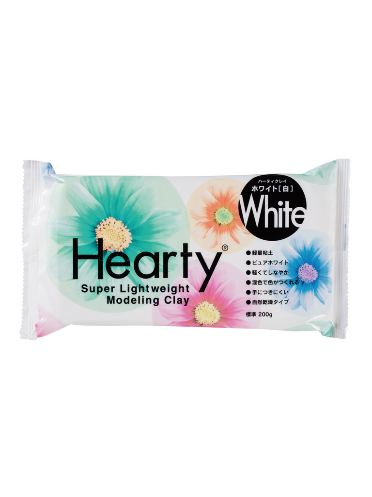 Hearty Air Dry Clay Japan - White