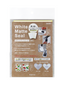 White Matter Seal Sticker - Padico Japan