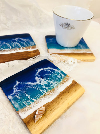 Seascape Coaster/Mini Art Workshop -  Limited Edition
